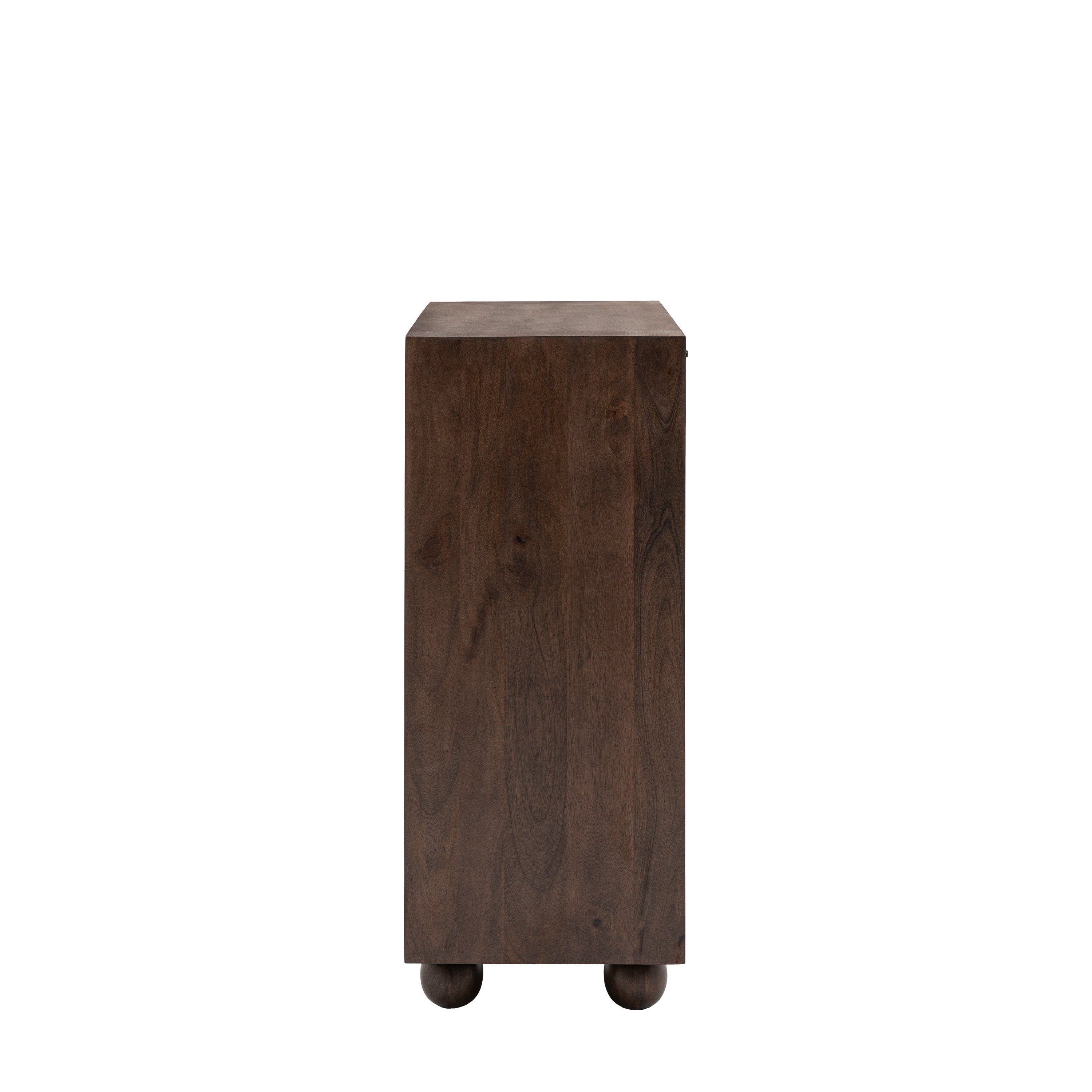 Hank Brown Mango Wood Cupboard | 2 Doors